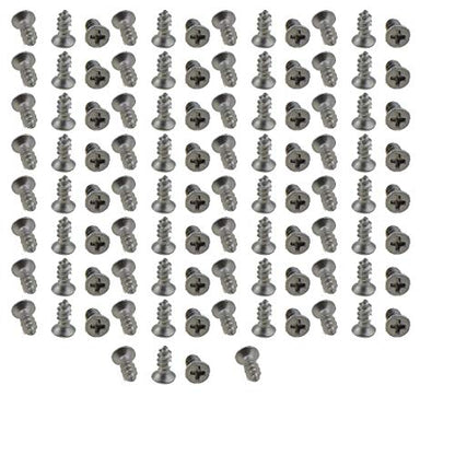 XunLiu M1.4X4mm 304 Stainless Steel Self-Tapping Screws 100 Pack - size: M1.4X4mm