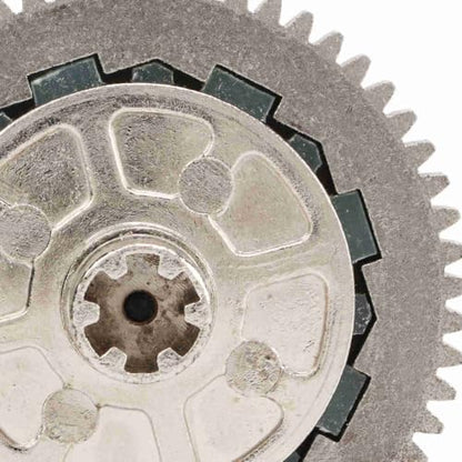 57T 0.8Mod Slipper Set, Steel RC Slipper Clutch Spur Gear Replacement Part, RC Car HD 57T Slipper Set for Arrma for Senton for Vorteks for Big Rock for Typhon