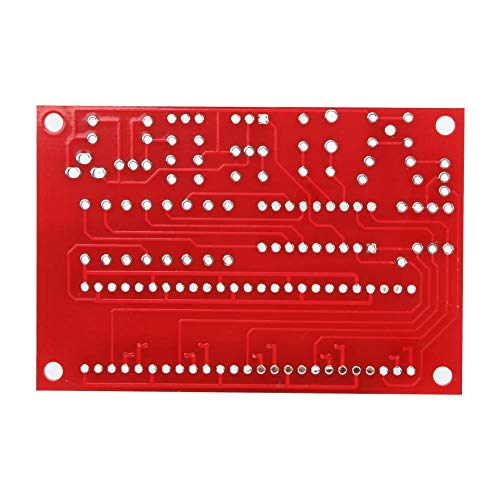 Hilitand DIY Frequency Indicator Kit 1Hz-50MHz Crystal Oscillator Tester Module Kit with 5 Digits Digital Tube Display
