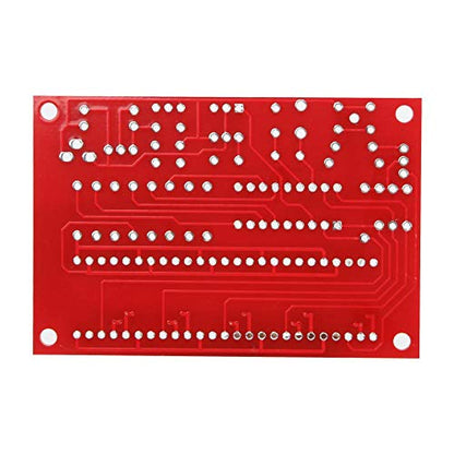 Hilitand DIY Frequency Indicator Kit 1Hz-50MHz Crystal Oscillator Tester Module Kit with 5 Digits Digital Tube Display