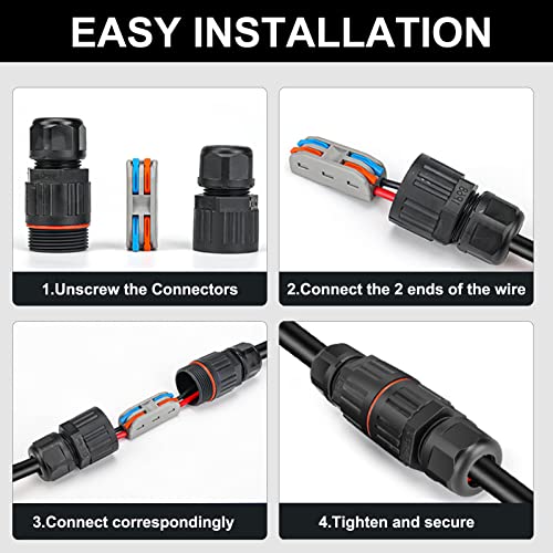1/2" NPT Cable Glands, 12 Pack, 6-12mm - color: Black, size: 1/2"-12PCS