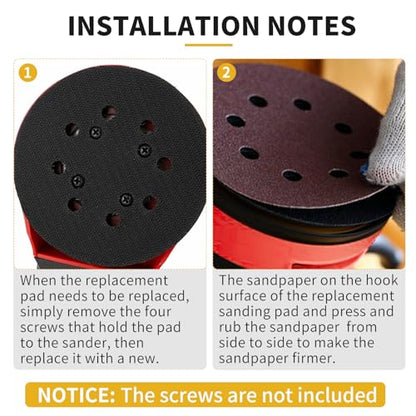 Orbital Sander Pad Replacement for SKIL SR211601, 2 Pack