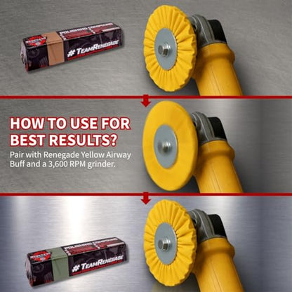 Renegade Products Brown Buffing Compound for Polishing (Cut) (Brown)