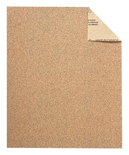 3M Sandpaper, 220 Grit, 5 Sheets, 9 x 11 in, Very Fine Aluminum Oxide - size: 9 in x 11 in, style: Very Fine