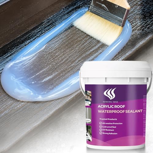 Waterproof Sealant,Clear- 3 Gallon, Covers 360 Sq Ft - size: 384Fl Oz