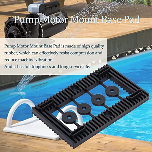 Pool Pump Pad Anti-Vibration Hot Tub Pump Motor Mount Base Pad for Quiet
