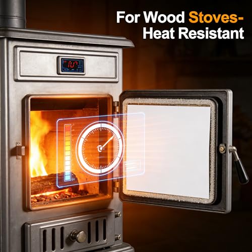 2 Pack High Temperature Gasket Paper for Pellet Stoves, Wood Stoves