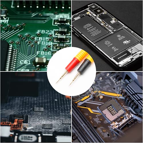 1 Pairs Digital Multimeter Test Leads Banana Plug, Voltmeter Test Probe Multimeter Probes 10A 1000V