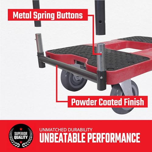 SNAP-LOC, Extension BAR Set for Dolly Heavy Duty Rolling Cart & Appliance Dolly Accessory - style: EXTENSION BAR SET