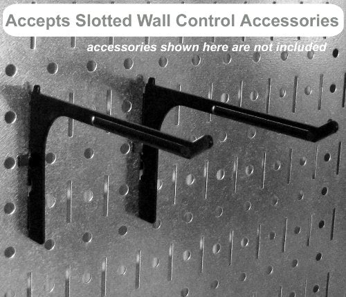 Wall Control 30-P-3232G Gray Metal Pegboard Pack - color: Gray