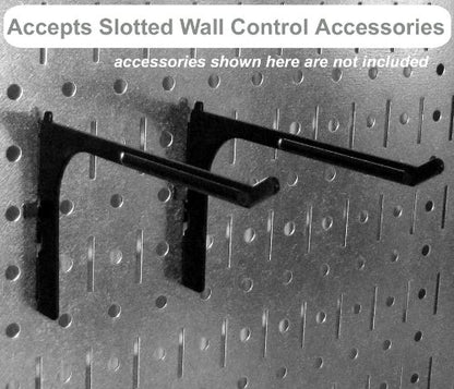 Wall Control 30-P-3232G Gray Metal Pegboard Pack - color: Gray
