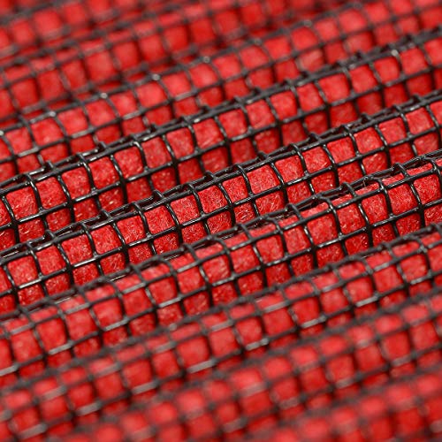 DNA Motoring AFPN-122-RD Clean Air Washable Drop In Panel Air Filter Enhance Engine Performance Power & Acceleration Improve [Compatible with 03-08 4Runner / 00-06 Tundra / 03-09 GX470]