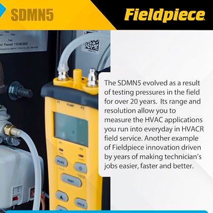 Fieldpiece Dual-Port Manometer - SDMN5