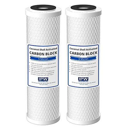 IPW Kenmore Activated Carbon Block Filter, 2-Pack