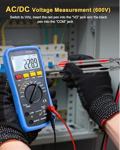 2-in-1 Insulation Resistance Meter 20GΩ/1000V