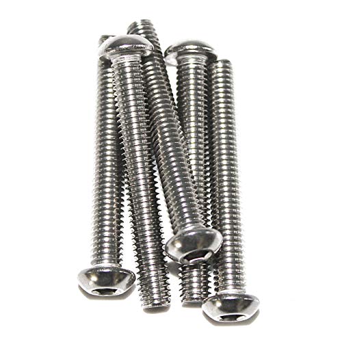 Fullerkreg M6-1.0 x 40 mm Button Head Socket Cap Screws - size: M6 x 40mm
