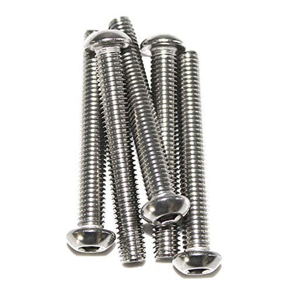 Fullerkreg M6-1.0 x 40 mm Button Head Socket Cap Screws - size: M6 x 40mm
