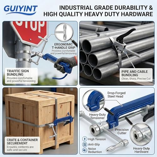 C00169 Standard Banding Tool with Built-In Cutter (1/4" - 3/4")