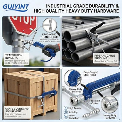 C00169 Standard Banding Tool with Built-In Cutter (1/4" - 3/4")