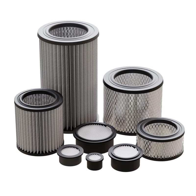 Solberg 06 Paper Filter Element, 1-3/8" Height, 3" Outer Diameter, 12 SCFM (4 Pack) - size: 4 Pack