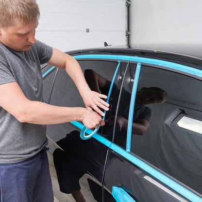 Nezyo 6 Pcs Vinyl Pinstripe Tape Auto,Blue,1/16, 1/8,1/5,1/4,1/2, 3/4 Inch - color: Blue, size: 1/16, 1/8,1/5,1/4,1/2, 3/4 Inch