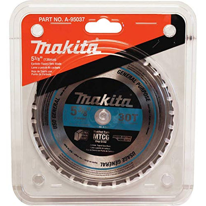 Makita A-95037 TCT Saw Blade 5-3/8-inch by 5/8-inch by 30T - size: 30T, style: Basic