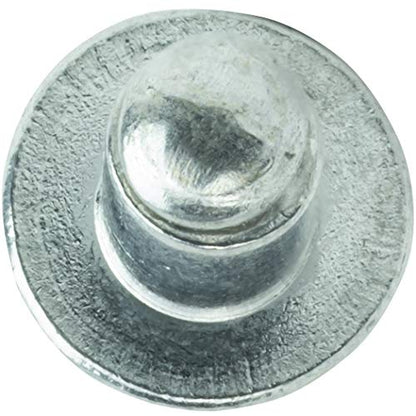 Fastenere Pop Rivets - 1/8" x 5/8" (100pcs) Heavy Duty, Open-End, Aluminum, Dome-Head Blind Rivets, Corrosion-Resistant, High Tensile & Shear Strength, 4-10 Gap 0.501"-0.625" - size: 1/8" x 5/8" (4-10) (100 Pack)