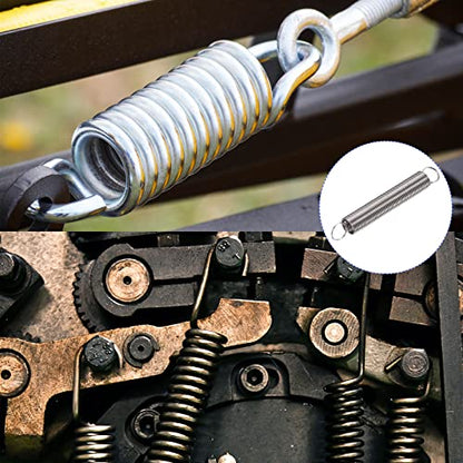 METALLIXITY Extension Spring (1x12x90mm/0.04"x0.48"x3.55") 5Pcs - size: 0.04"x0.48"x3.55"