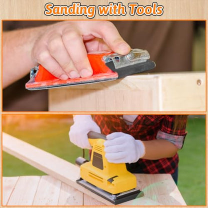 45 PCS Wet Dry Sandpaper 80-5000 Grit Sheets for Polishing & Finishing - color: 80-5000G, size: 9x3.6 Inch