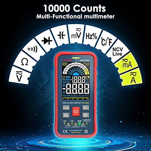 AstroAI TRMS 6000 Counts Digital Multimeter+ AstroAI TRMS 10000 Counts Digital Multimeter