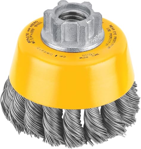 DeWalt Accessories DW4910 3x5/8-11 Knot Cup Brush (Pack of 5) - size: Pack of 5