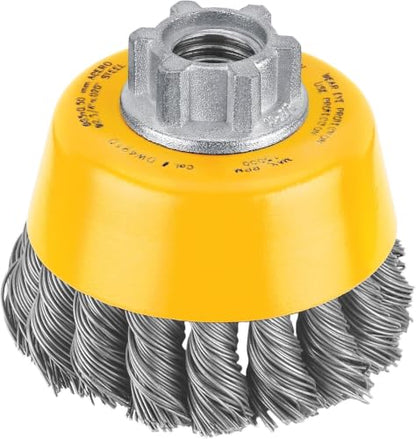 DeWalt Accessories DW4910 3x5/8-11 Knot Cup Brush (Pack of 5) - size: Pack of 5