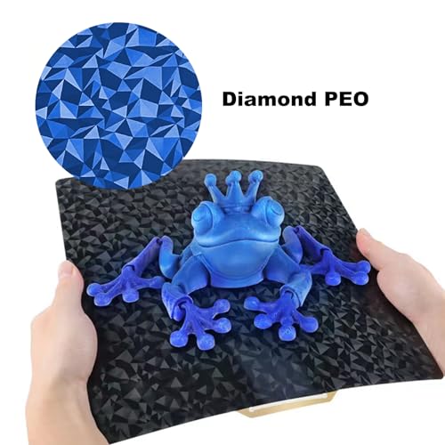 Small PEO PET Build Plate Bambu Labs X1/P1/P2/X2/A1 Build Plate 257x257mm