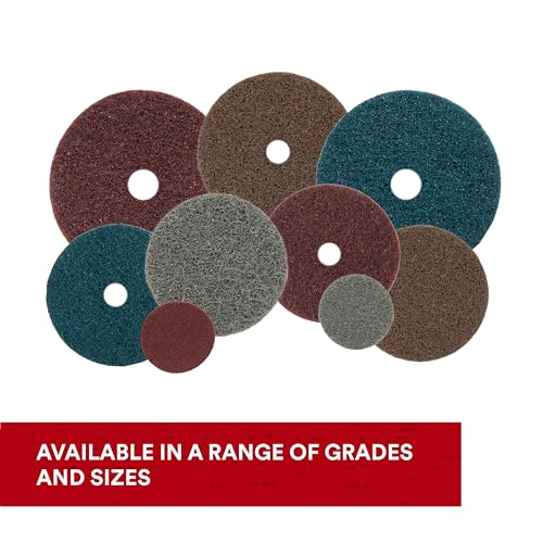 Scotch-Brite Surface Conditioning Disc, 6 in x NH A CRS, 50 per case