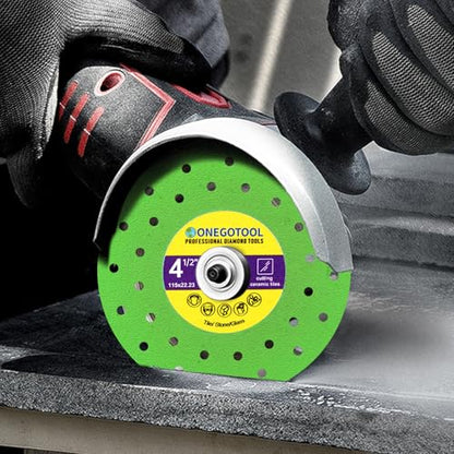 4-1/2 inch Tile Cutter Diamond Saw Blade for Angle Grinder Porcelain Ceramic Glass Marble Cutting Tools Grinding disc (3pcs) - size: 4-1/2"