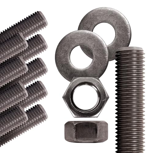 Conquest A307 Unfinished Threaded Rod 1/4"-20 x 36 - size: 1/4"-20 x 3'