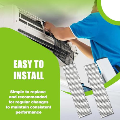 4-Pack 12100206000056 Air Purifier Filter Compatible with Carrier Bryant