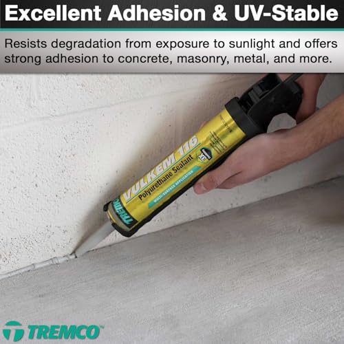 Tremco Vulkem 116 Polyurethane Sealant 10 oz, White, Case of 30 - color: White, size: Case of 30 Tubes