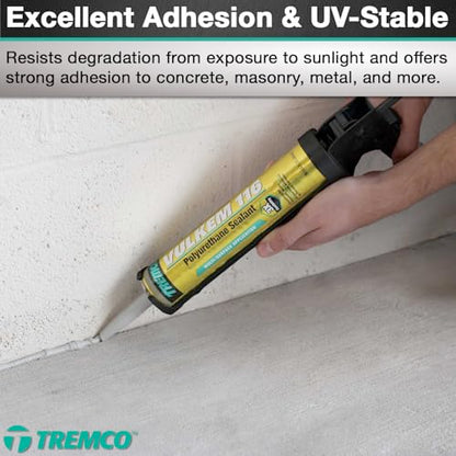 Tremco Vulkem 116 Polyurethane Sealant 10 oz, White, Case of 30 - color: White, size: Case of 30 Tubes