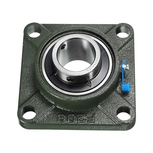 uxcell 2pcs UCF208-25 Pillow Block Bearings 1-9/16 in Bore Self Alignment - size: UCF208-25