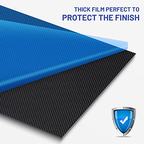 Carbon Fiber Sheets 300X400X2MM - 100% 3K Plain Weave Gloss Carbon Fiber Plate for Handmade DIY Wallet Model Part Repair Panel - size: 300X400X2MM, style: Plain