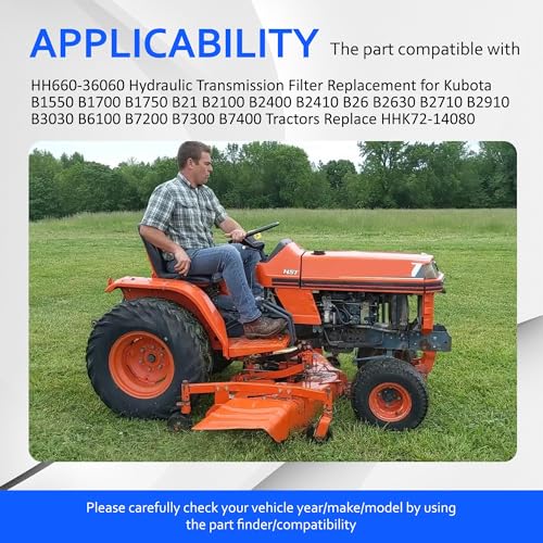 Hydraulic Transmission Filter Replaces #HHK72-14080#HH660-36060 - style: HH660-36060