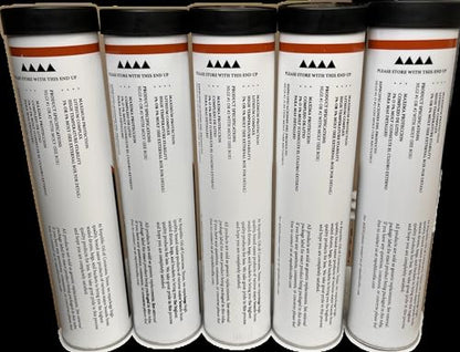 Republic Oil 5% Moly #1 Heavy Duty High Temp Grease 5 x14oz Construction Mining Pins and Bushings - size: 5 x 14 oz Tubes