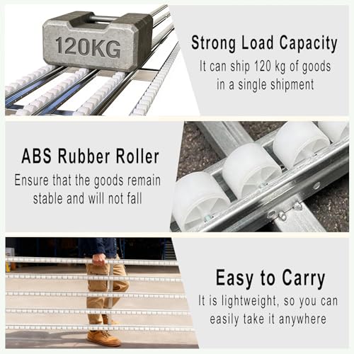 Conveyor Roller for Werehouse Unload,Foldable Unpowered Conveyor Belt Table