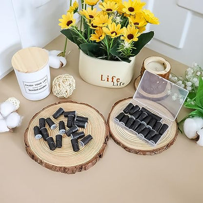 36 Pcs Black Waterproof Wire Connectors Outdoor Wire Nuts - color: black-36