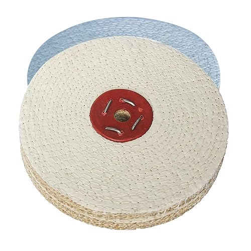 8" Extra Thick Rigid Sisal Buffing Wheel, 5/8" Arbor Hole - style: 8" Sisal Buffing Wheel