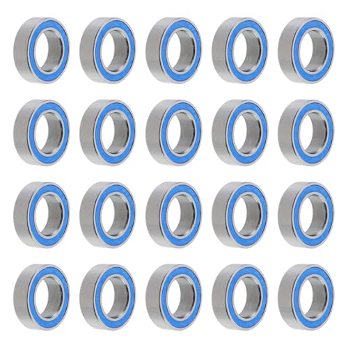 20pcs MR106-2RS Deep Groove Ball Bearing 6x10x3mm Miniature Bearing - size: 6x10x3mm
