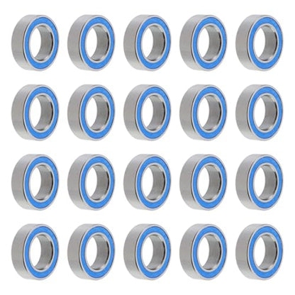 20pcs MR106-2RS Deep Groove Ball Bearing 6x10x3mm Miniature Bearing - size: 6x10x3mm