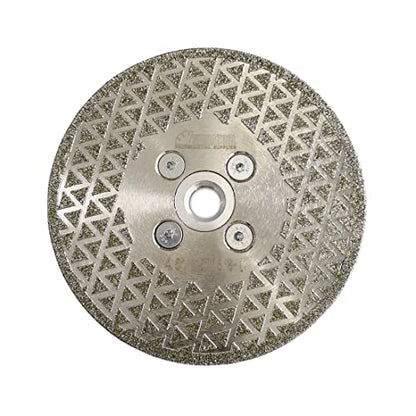 SHDIATOOL Diamond Grinding Disc for Granite Marble Diamond Cutting Wheel Saw Blade with 5/8-Inch-11 Arbor 4.5 Inch - size: 4.5" Double(Thread:5/8"-11)