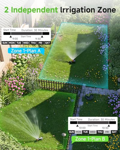 Sprinkler Timer, Programmable Hose Timer for Automatic Watering